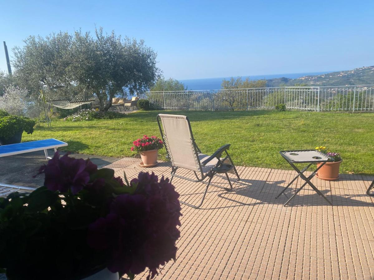 Casa Vista Mare - Superb Garden And Parking Included Villa Imperia Dış mekan fotoğraf