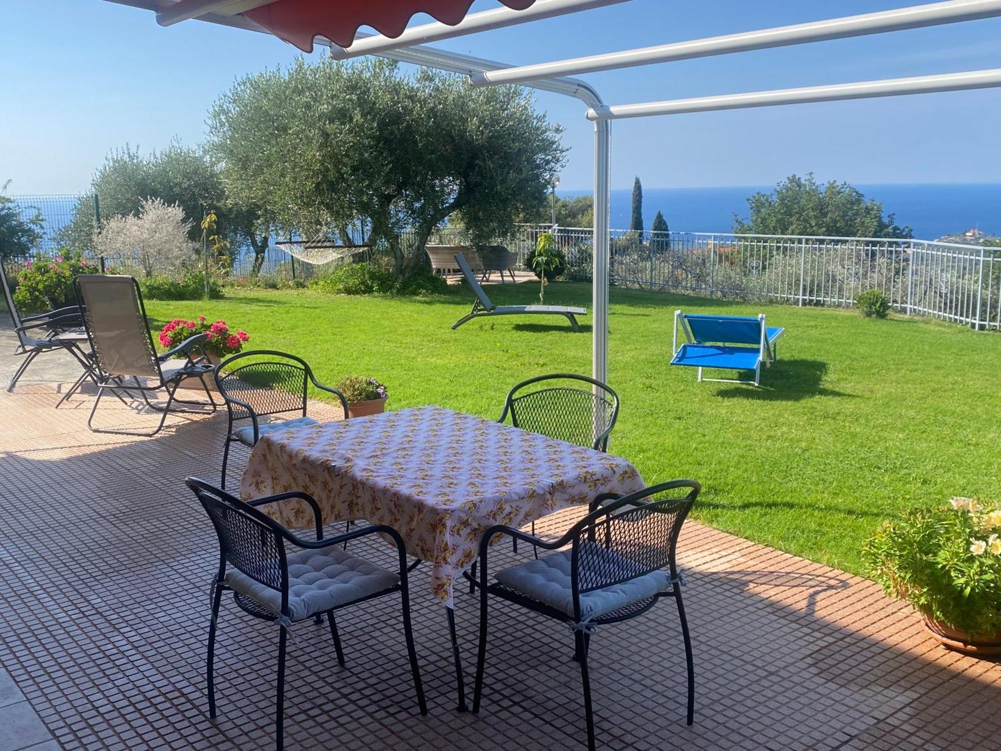 Casa Vista Mare - Superb Garden And Parking Included Villa Imperia Dış mekan fotoğraf