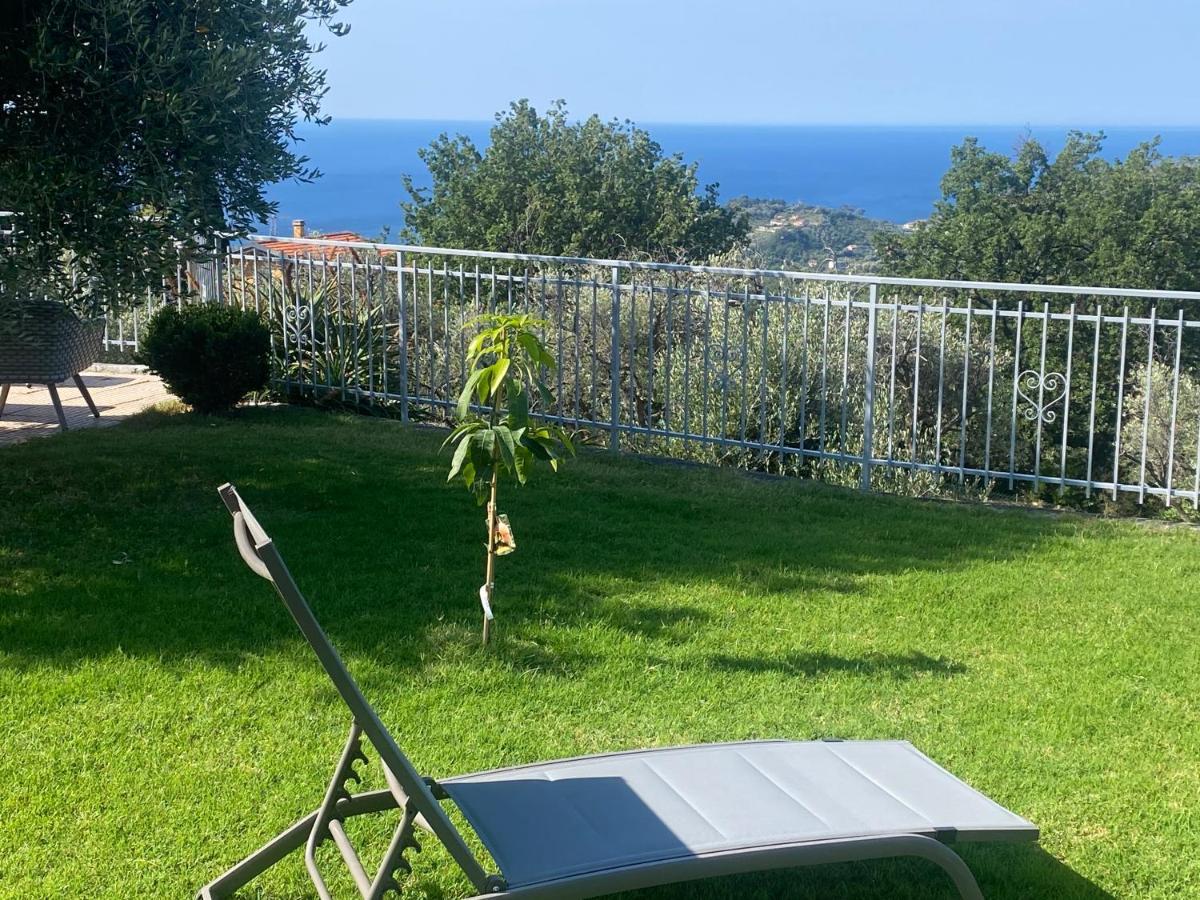 Casa Vista Mare - Superb Garden And Parking Included Villa Imperia Dış mekan fotoğraf